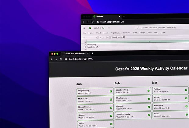 Moment of inspiration